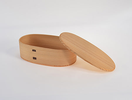 Box, Lunch box Iroha-I, Bento - Odate bentwood, Wood crafts