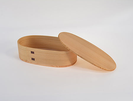 Box, Lunch box Iroha-Ro, Bento - Odate bentwood, Wood crafts