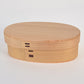 Box, Lunch box Oval, Medium, Bento - Odate bentwood, Wood crafts