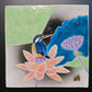 Ornament, Ceramic panel painting, Lotus and kingfisher, Hand-drawn - Yoshihiro Yamaguchi, Kutani ware, Ceramics
