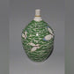 Flower vessel, Vase, Colored glaze, Butterfly dance, Hand-drawn - Yoshihiro Yamaguchi, Kutani ware, Ceramics