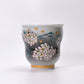 Tea supplies, Tea cup, Cherry blossom, Hand-drawn - Yoshihiro Yamaguchi, Kutani ware, Ceramics