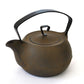 茶具 鑄鐵鐵壺 1.3L 棕色 獲獎作品 南部鐵器 金屬工藝品