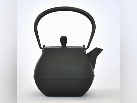 Tea supplies, Tea pot, Rock garden, 0.8L, Black - Nambu ironware, Metalwork