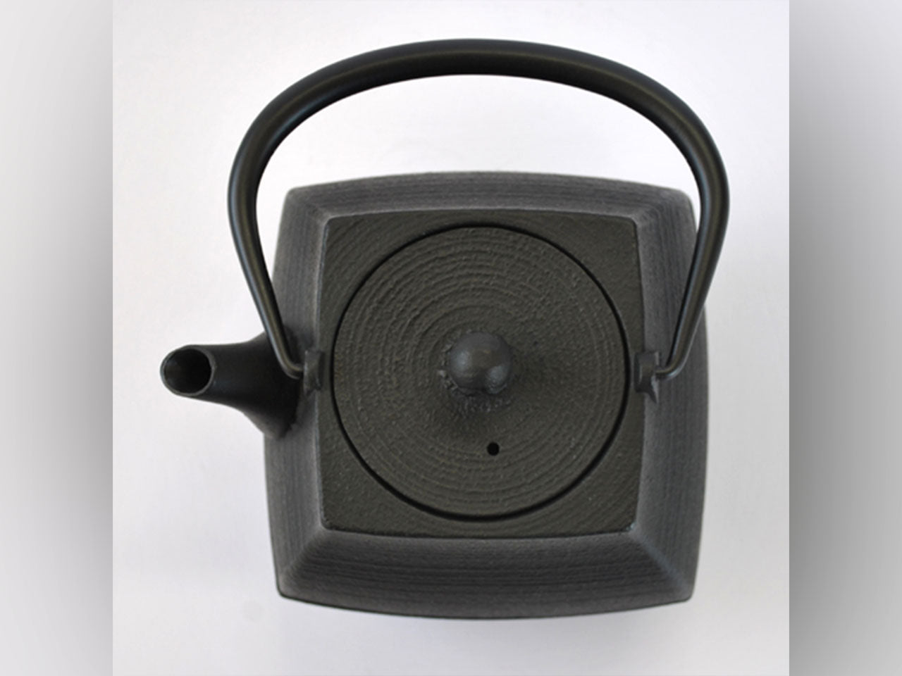 茶具 茶壺 石庭 0.8L 黑色 南部鐵器 金屬工藝品