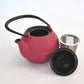 茶具 茶壺 蕾 0.4L 玫瑰粉 南部鐵器 金屬工藝品