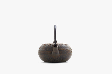 茶具 茶壶 古风 0.4L 长谷川长文 山形铸物 金属工艺品