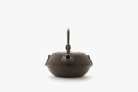 茶具 茶壶 分福 0.4L 长谷川长文 山形铸物 金属工艺品