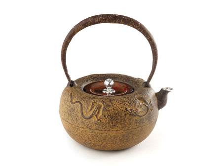 茶具 蜡型铁壶 丸芦屋龙 1.6L 佐藤清光 山形铸物 金属工艺品