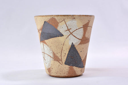 Drinkware, Colored mud tumbler Small, 2 pcs, Harui Akaogi, Kasama ware, Ceramics