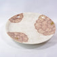 Table ware, Kohiki round plate, Peony, 7.5-sun size, Purple - Shousen-kiln, Yoshihei Katou, Mino ware, Ceramics