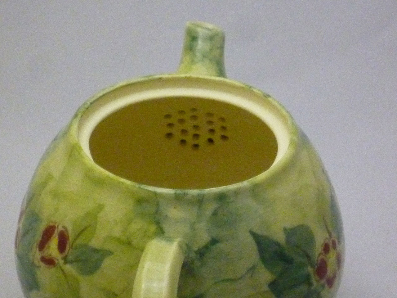 茶具 山茶茶壶 陶泉窑 京烧 清水烧 陶瓷器
