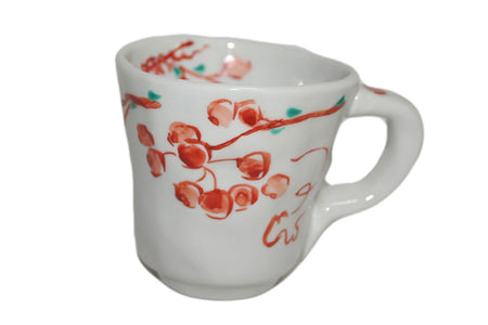 Cup, Mug, Sankirai, Hand-drawn - Kutani Bitouen, Eisyou Teramae, Kutani ware, Ceramics
