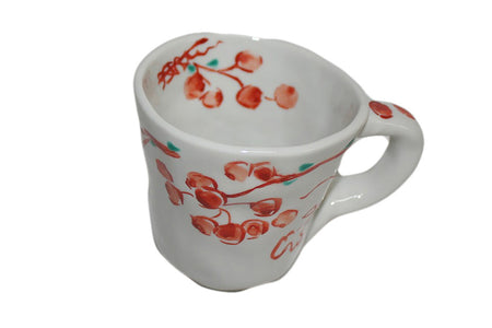 Cup, Mug, Sankirai, Hand-drawn - Kutani Bitouen, Eisyou Teramae, Kutani ware, Ceramics
