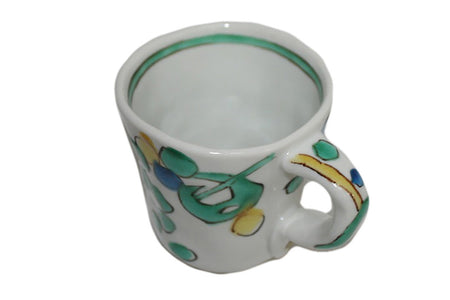 Cup, Mug, Persian arabesque pattern, Hand-drawn - Kutani Bitouen, Eisyou Teramae, Kutani ware, Ceramics