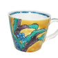 Cup, Mug, Japanese rhodea pattern, Hand-drawn - Kutani Bitouen, Eisyou Teramae, Kutani ware, Ceramics