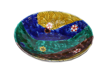 Table ware, Bowl, Reproduction of Rosanjin, Kutani style, Hand-drawn - Kutani Bitouen, Eisyou Teramae, Kutani ware, Ceramics