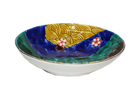 Table ware, Bowl, Reproduction of Rosanjin, Kutani style, Hand-drawn - Kutani Bitouen, Eisyou Teramae, Kutani ware, Ceramics