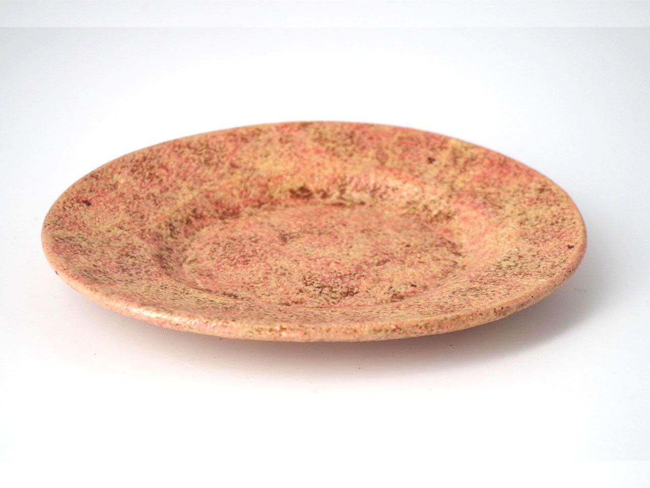 Table ware, Oval plate, Multicolored overglaze, Three-color, Red, Blue, 2pcs set - Ken Shoji, Kasama ware,Ceramics